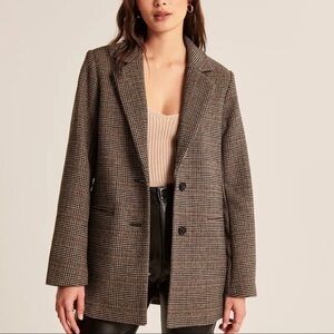 NEW!!! Abercrombie & Fitch, Small Wool-Blend blazer coat. NEVER BEEN WORN